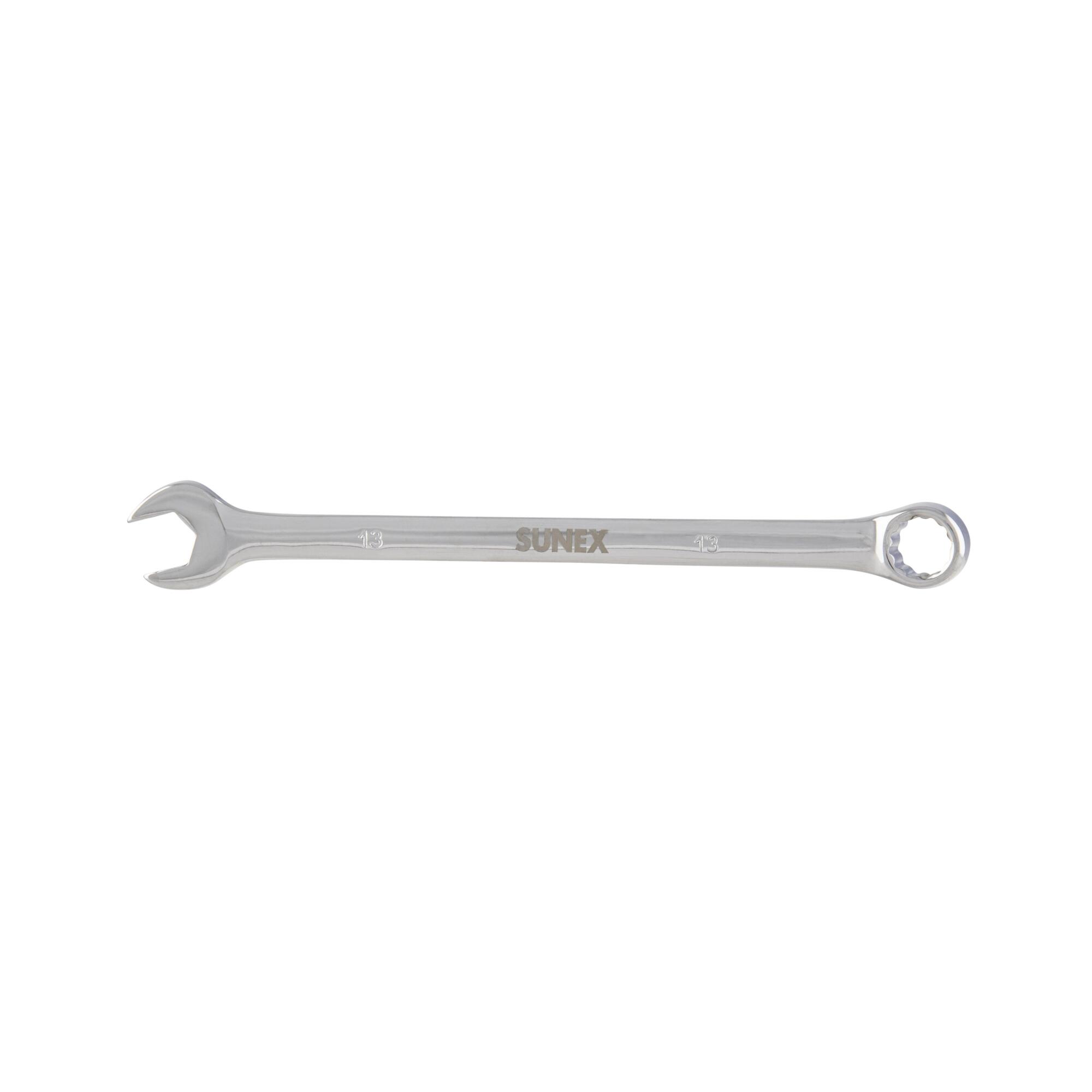 Sunex Tools Full Polish Combination Wrench — 13mm, Model# 991713MA
